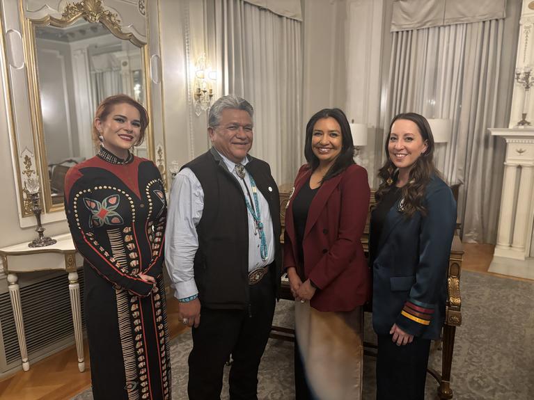 CCIA Staff at the 2025 Native American Heritage Month event